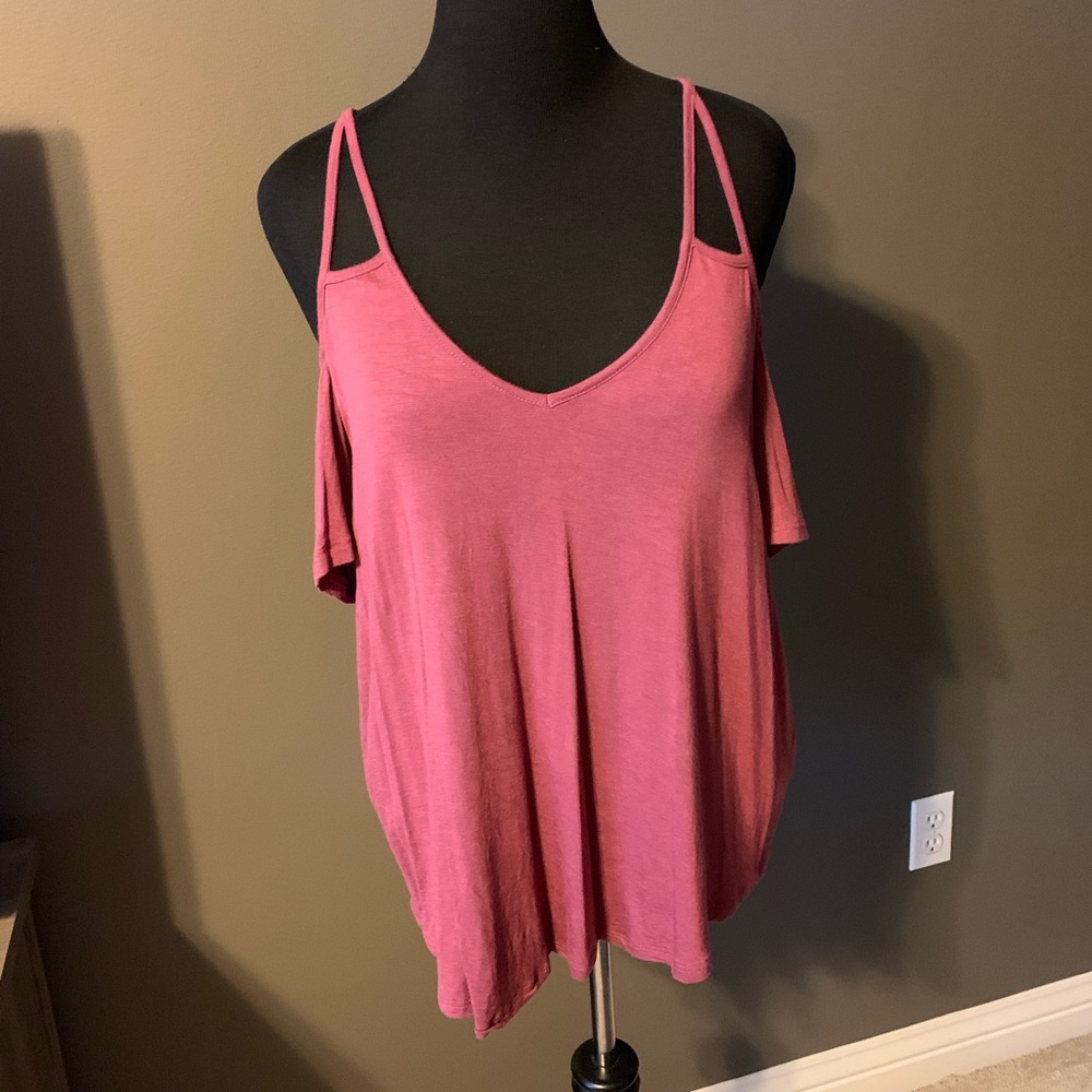 Cold shoulder blouse